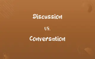 Discussion vs. Conversation