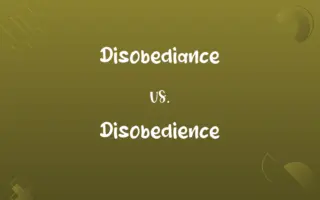 Disobediance vs. Disobedience