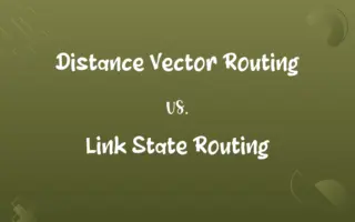 Distance Vector Routing vs. Link State Routing