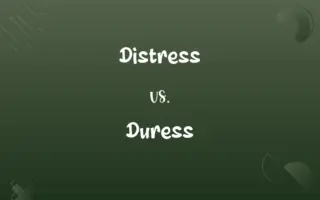 Distress vs. Duress