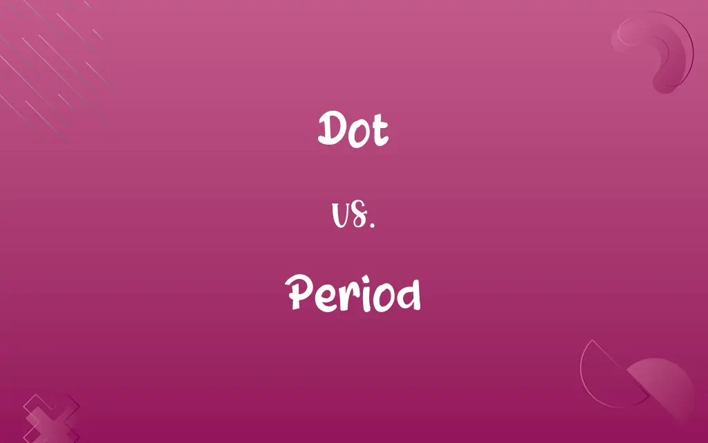 Dot vs. Period