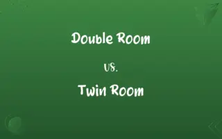 Double Room vs. Twin Room