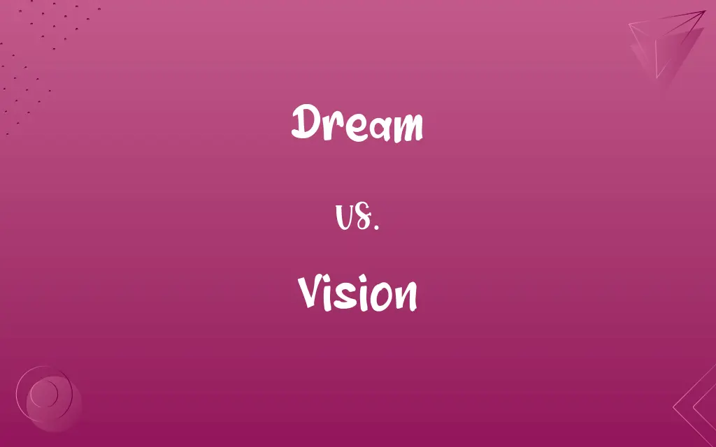 Dream vs. Vision