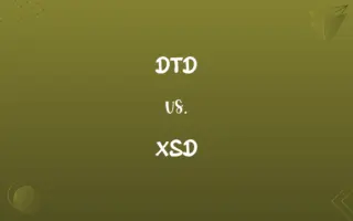 DTD vs. XSD