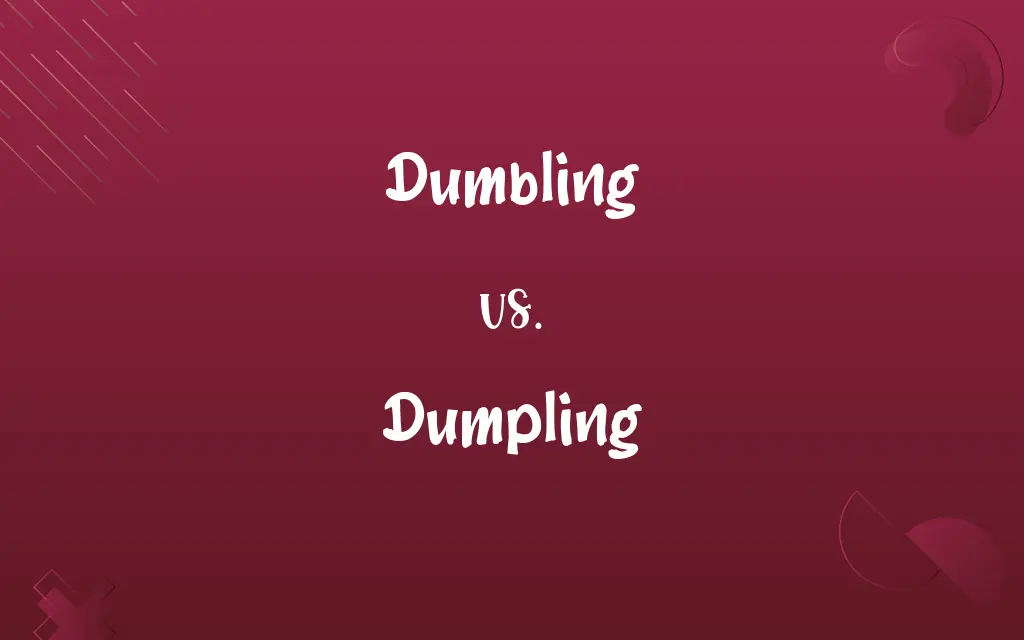 Dumbling vs. Dumpling