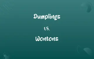 Dumplings vs. Wontons
