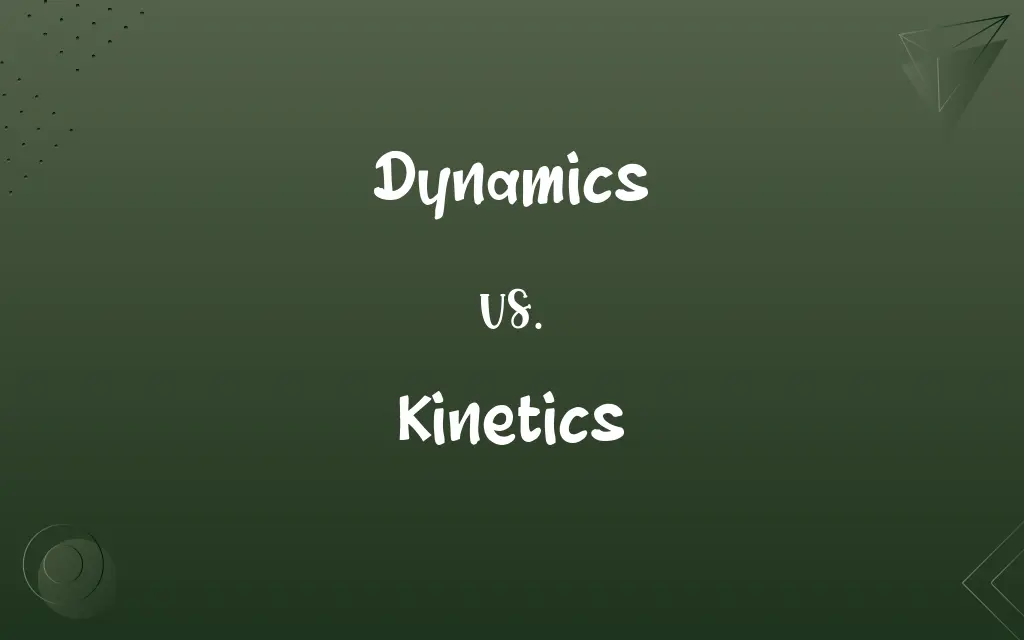 Dynamics vs. Kinetics