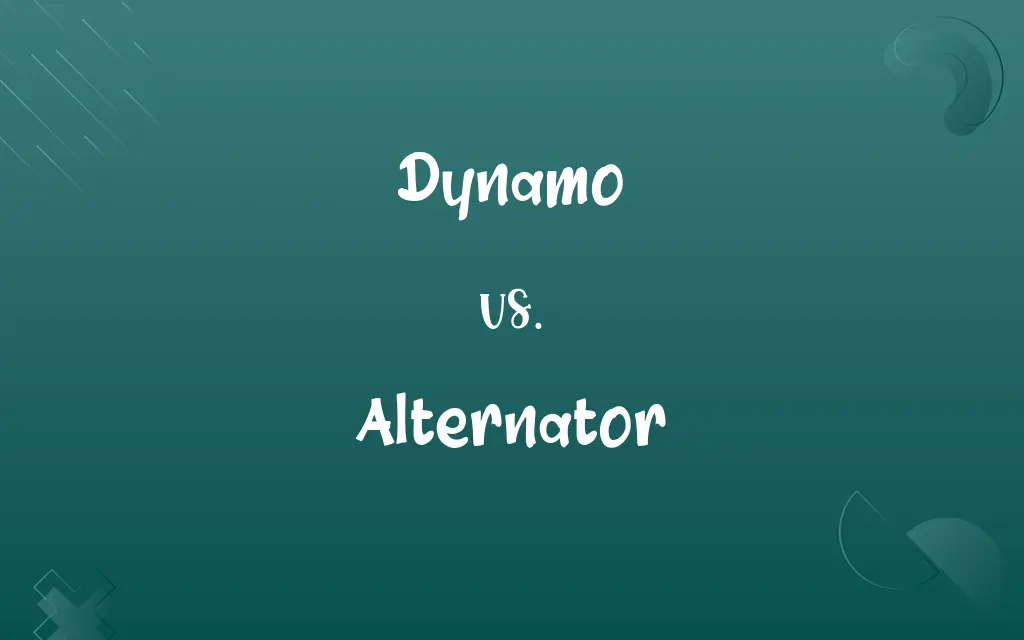 Dynamo vs. Alternator