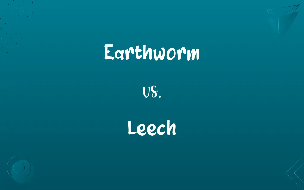 Earthworm vs. Leech