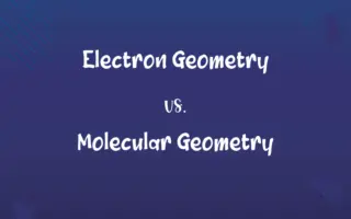 Electron Geometry vs. Molecular Geometry