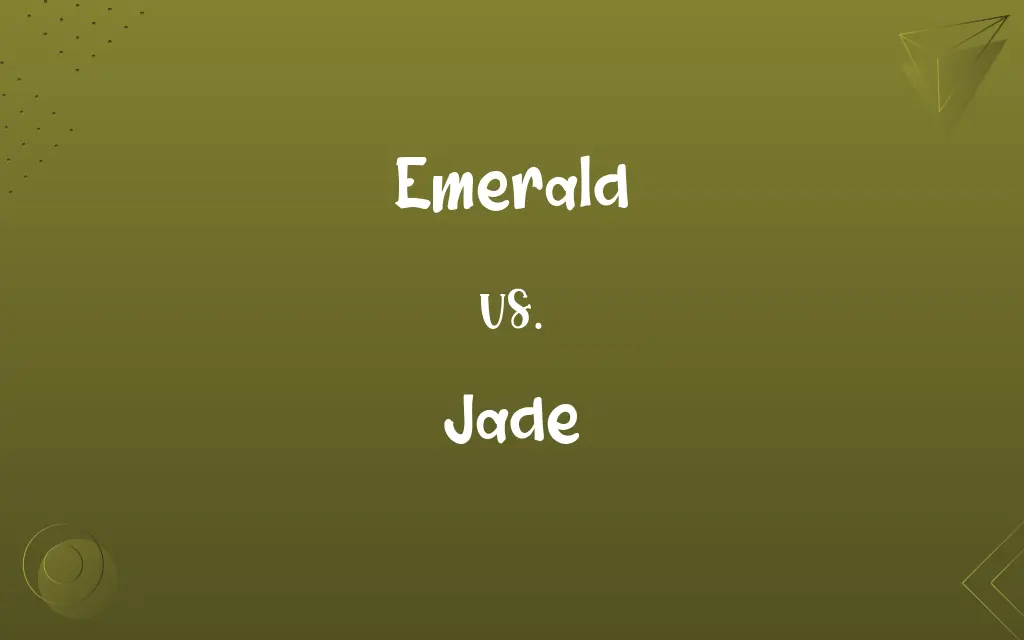 Emerald vs. Jade