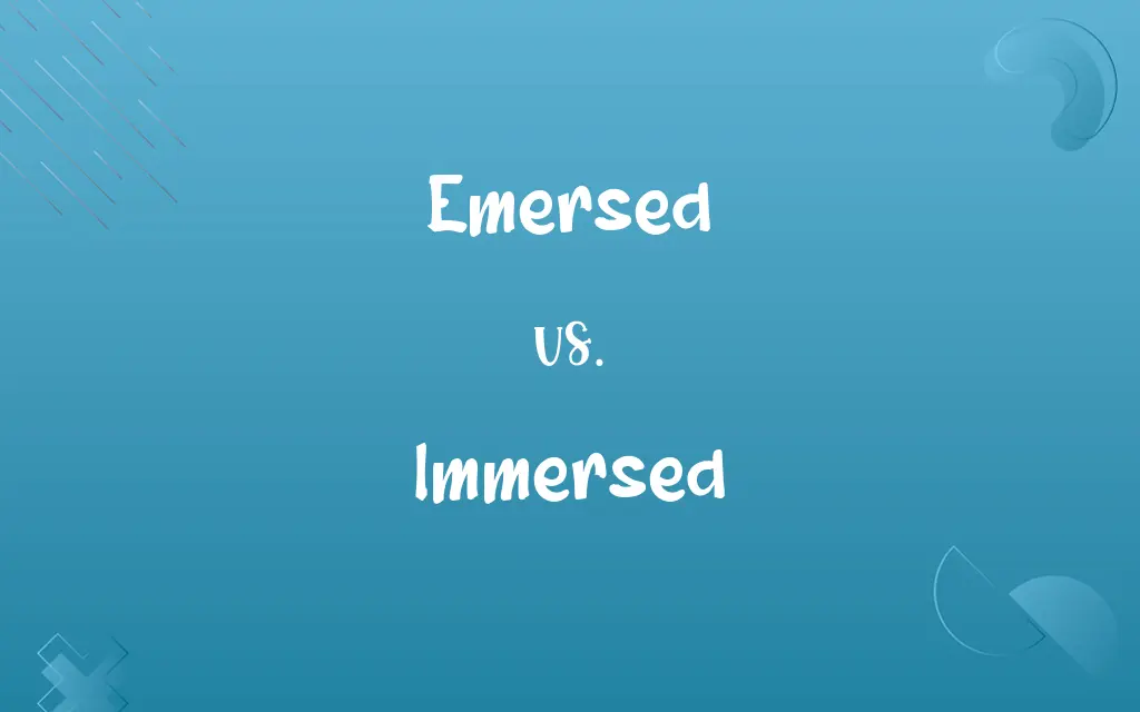 Emersed vs. Immersed