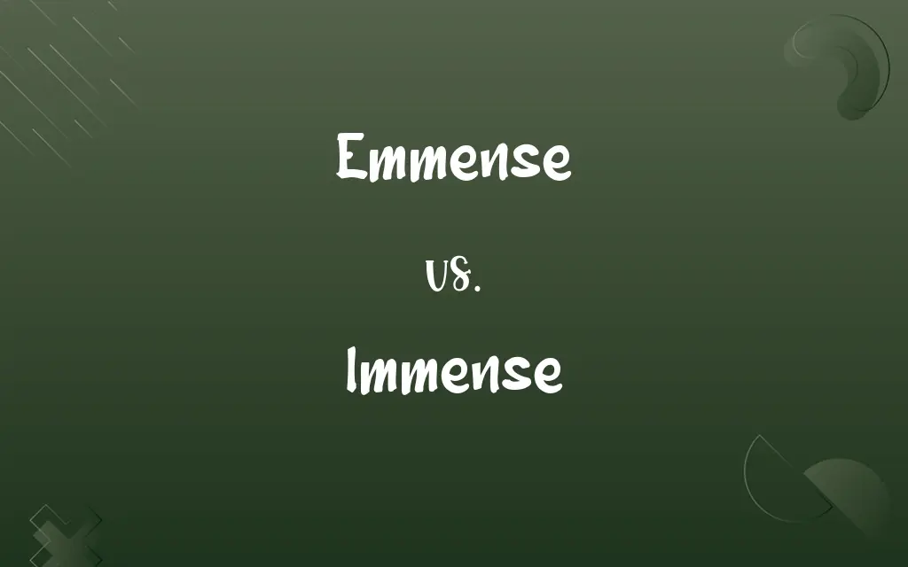 Emmense vs. Immense