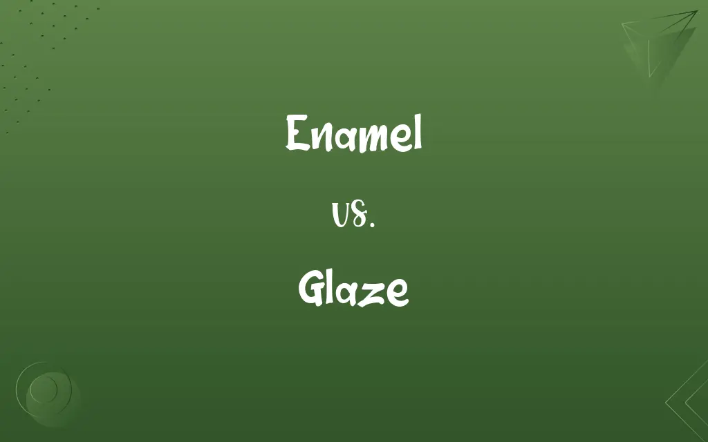 Enamel vs. Glaze