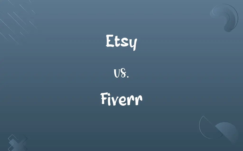 Etsy vs. Fiverr