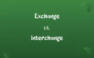 Exchange vs. Interchange