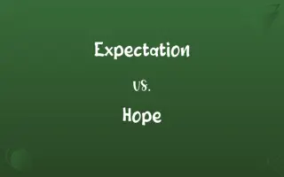 Expectation vs. Hope