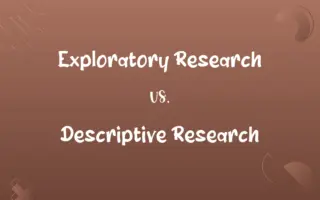 Exploratory Research vs. Descriptive Research