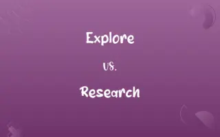 Explore vs. Research