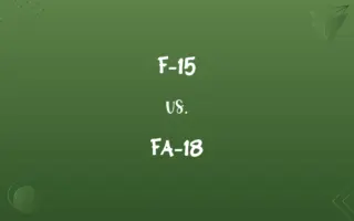 F-15 vs. FA-18