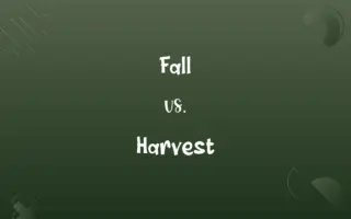 Fall vs. Harvest