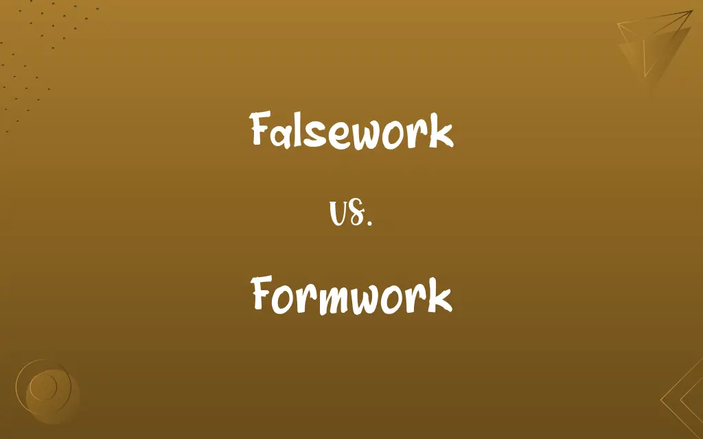 Falsework vs. Formwork