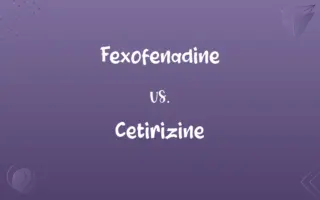 Fexofenadine vs. Cetirizine