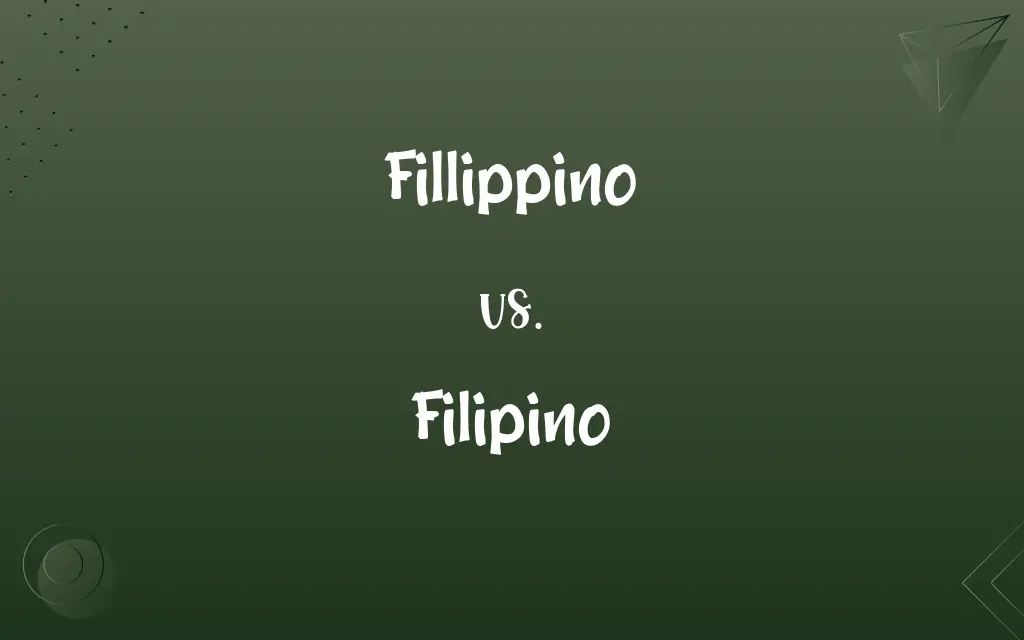 Fillippino vs. Filipino