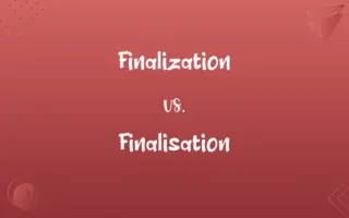 Finalization vs. Finalisation