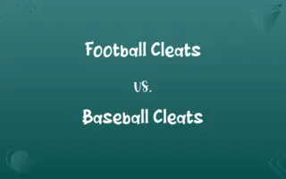 Football Cleats vs. Baseball Cleats