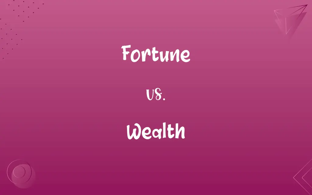 Fortune vs. Wealth