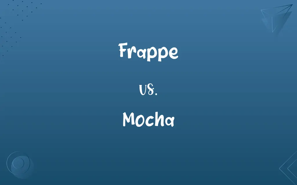 Frappe vs. Mocha