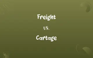 Freight vs. Cartage