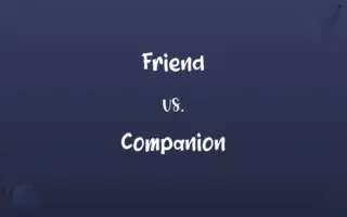 Friend vs. Companion