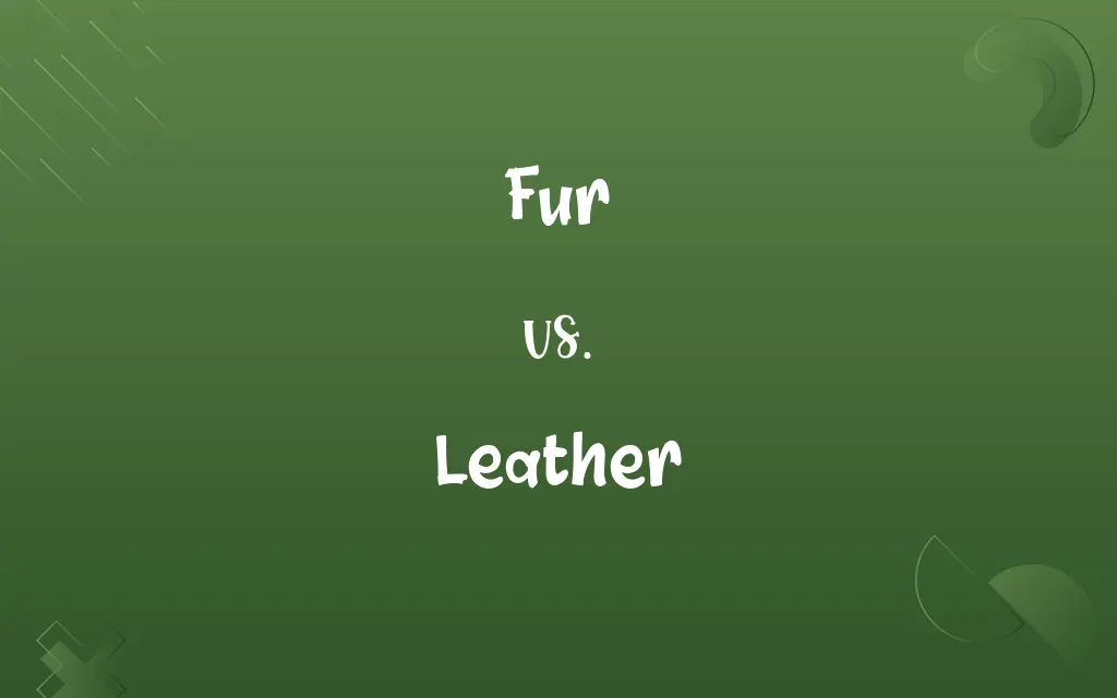Fur vs. Leather