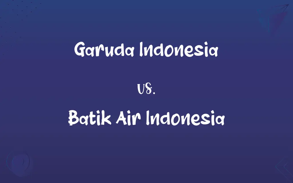 Garuda Indonesia vs. Batik Air Indonesia