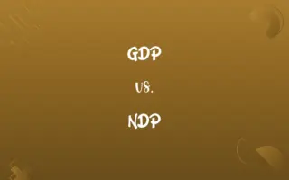GDP vs. NDP
