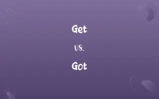 Get vs. Got