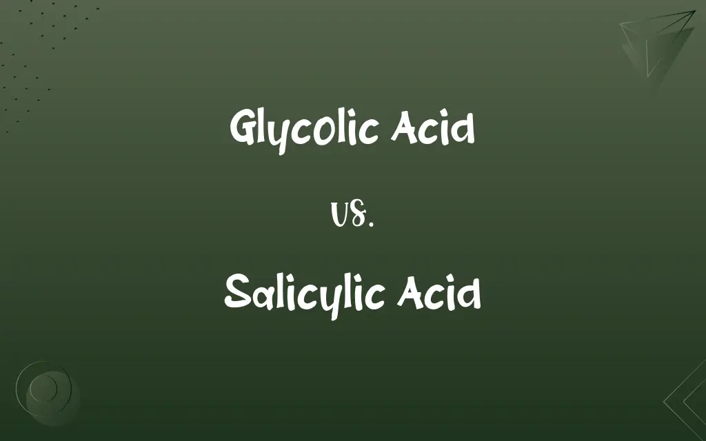 Glycolic Acid vs. Salicylic Acid