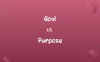 Goal vs. Purpose