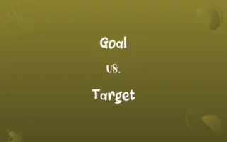 Goal vs. Target