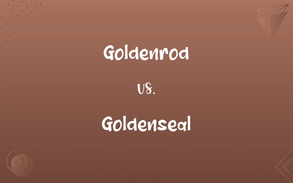 Goldenrod vs. Goldenseal