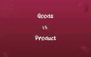 Goods vs. Product