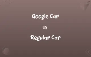 Google Car vs. Regular Car
