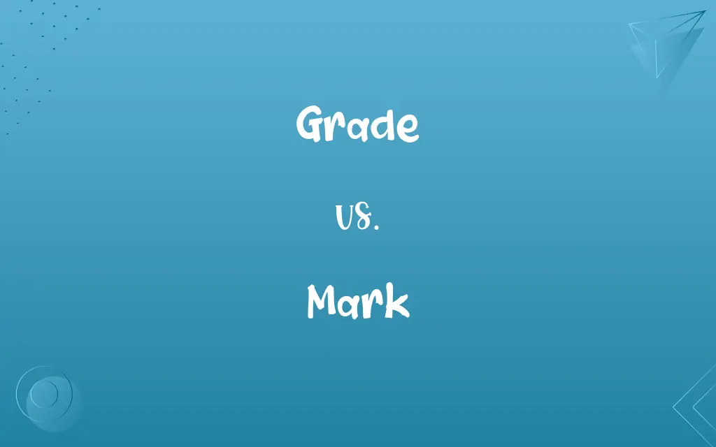 Grade vs. Mark