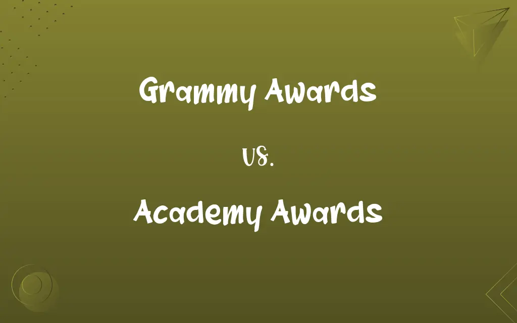 Grammy Awards vs. Academy Awards