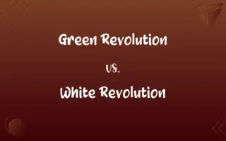 Green Revolution vs. White Revolution