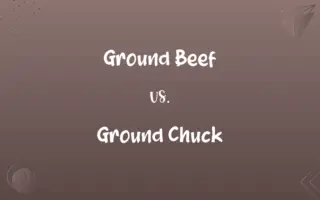 Ground Beef vs. Ground Chuck