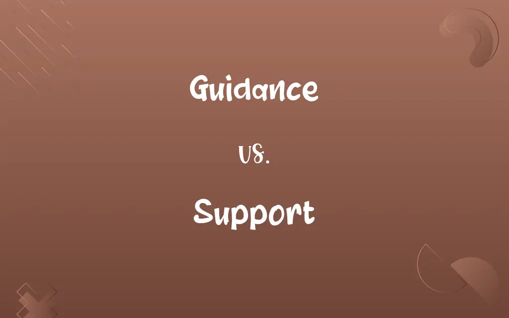 Guidance vs. Support
