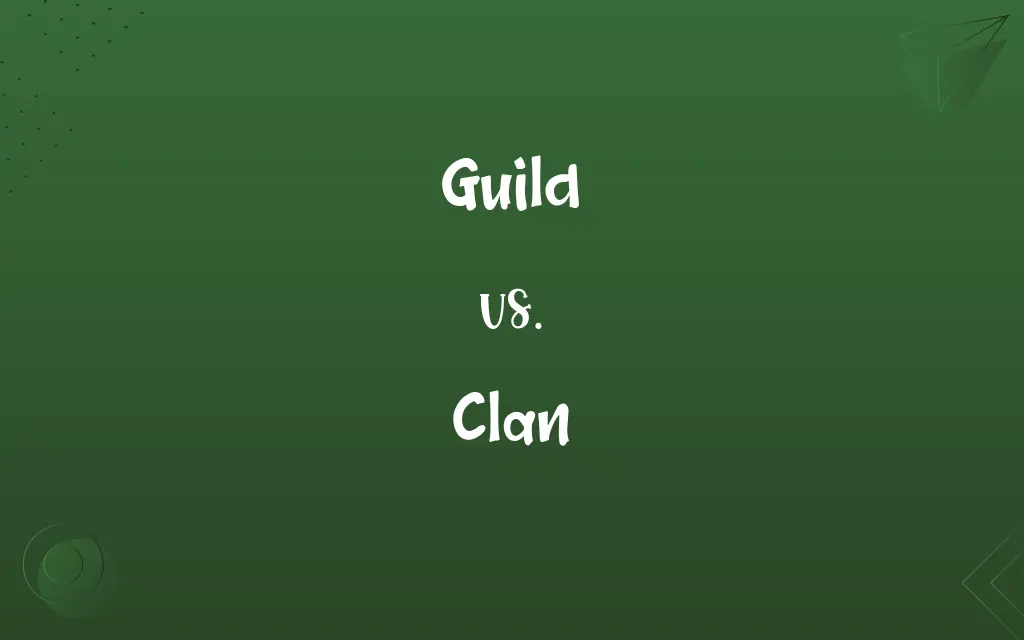 Guild vs. Clan